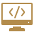 Backend development icon